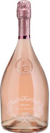 Cuvee Rirosa Spumante Rosato Dosaggio Zero Bottiglia Magnum in Single Box, Vino Spumante, Tenimenti Civa