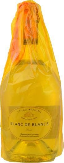 Villa Folini Blanc de Blancs Brut Wrapped in Yellow Foil, Vino Spumante, Tenimenti Civa