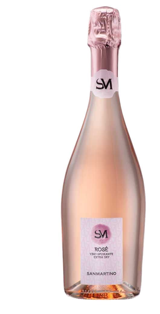Rose Extradry Spumante, Vino Spumante Rosato, San Martino