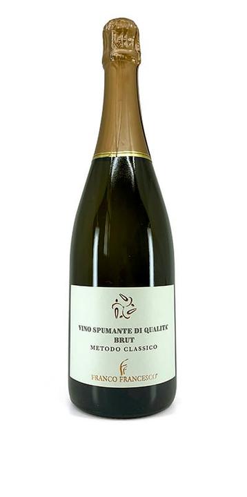 Metodo Classico Brut, Vino spumante di qualita, Casa Vinicola Franco Francesco
