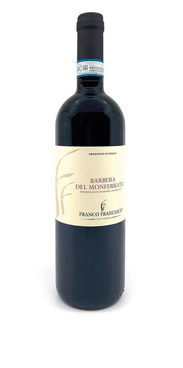 Barbera del Monferrato frizzante, DOC del Monferrato, Casa Vinicola Franco Francesco