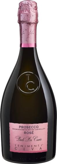 Cuvée Biele Zoe Prosecco Rosé Spumante Brut Millesimato, DOC Prosecco Rosato, Tenimenti Civa