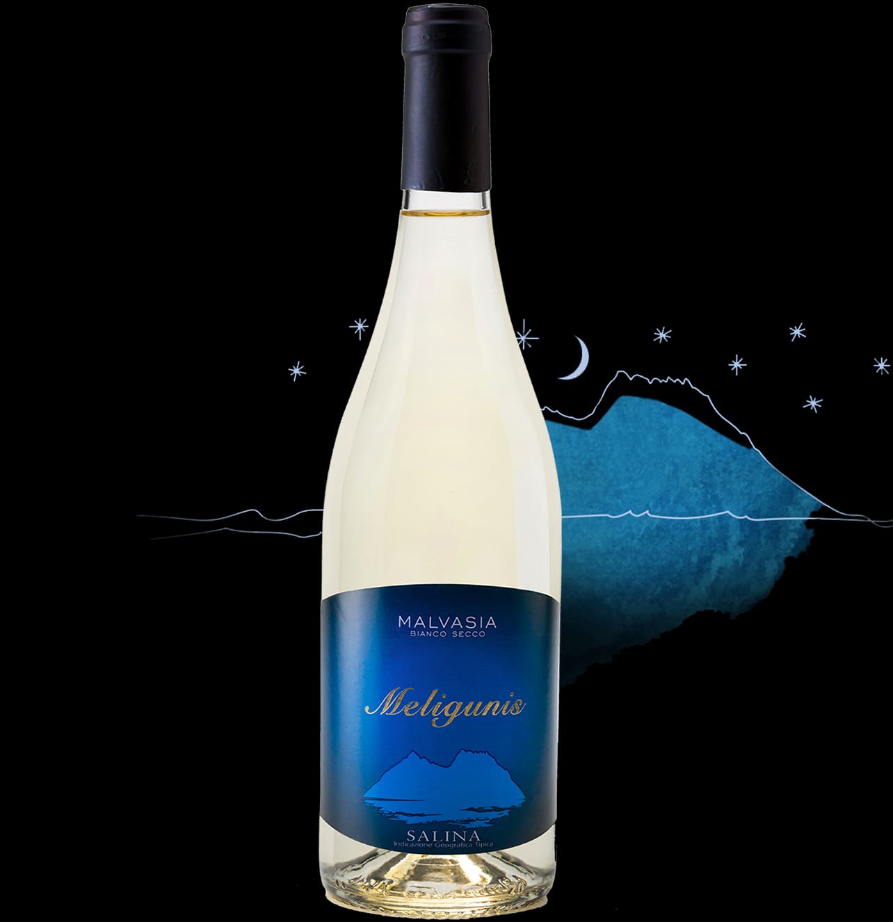 Meligunis Malvasia bianca secca delle Lipari, IGT Salina, Antichi Vinai
