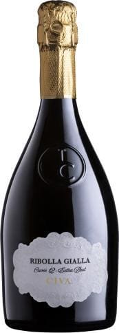 Cuvee 12 Ribolla Gialla Spumante Extra Brut, Vino Spumante, Tenimenti Civa