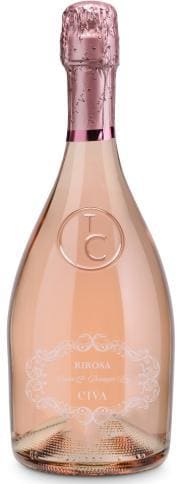 Cuvee Rirosa Spumante Rosato Dosaggio Zero, Vino Spumante Rosato, Tenimenti Civa